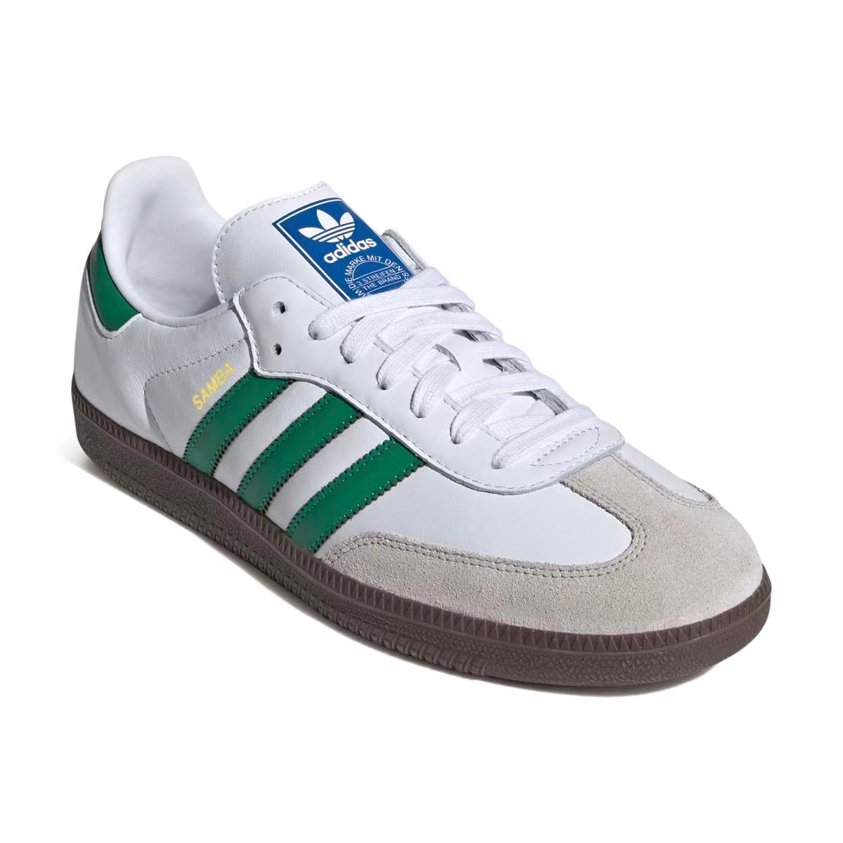 Adidas Samba OG &#39;White and Green&#39; Unisex Shoes