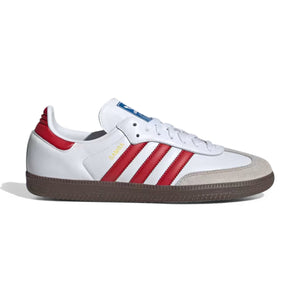 Adidas Samba OG 'White Better Scarlet' Men's Shoes