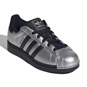 Adidas Superstar II 'Silver Metallic Black' Women's Shoes