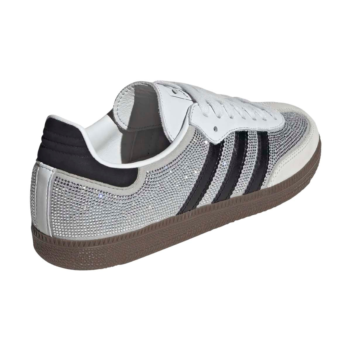 ADIDAS Samba OG 'Rhinestone Crystal White Silver' Women's Shoes - 