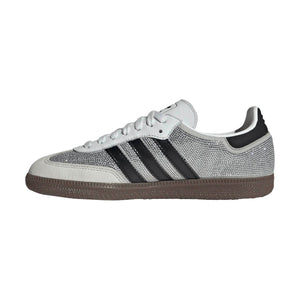ADIDAS Samba OG 'Rhinestone Crystal White Silver' Women's Shoes