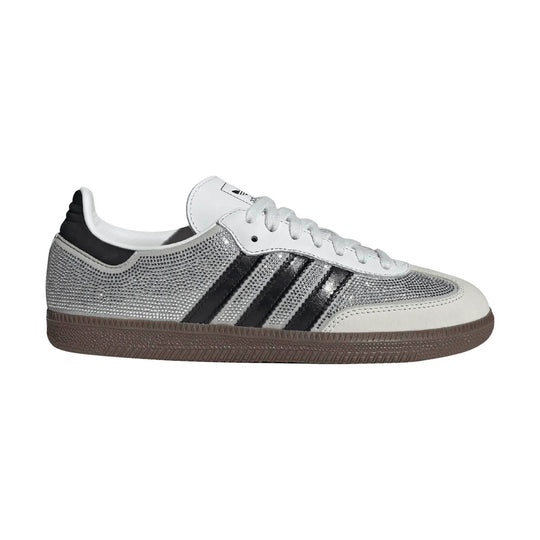 ADIDAS Samba OG 'Rhinestone Crystal White Silver' Women's Shoes