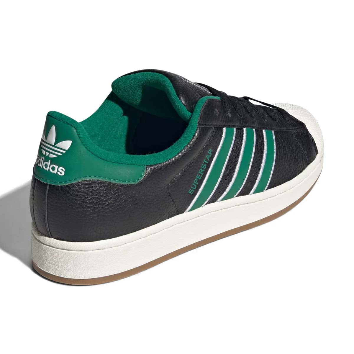 Adidas Superstar II 'Black Bold Green White' Men's Shoes - MENS SHOES