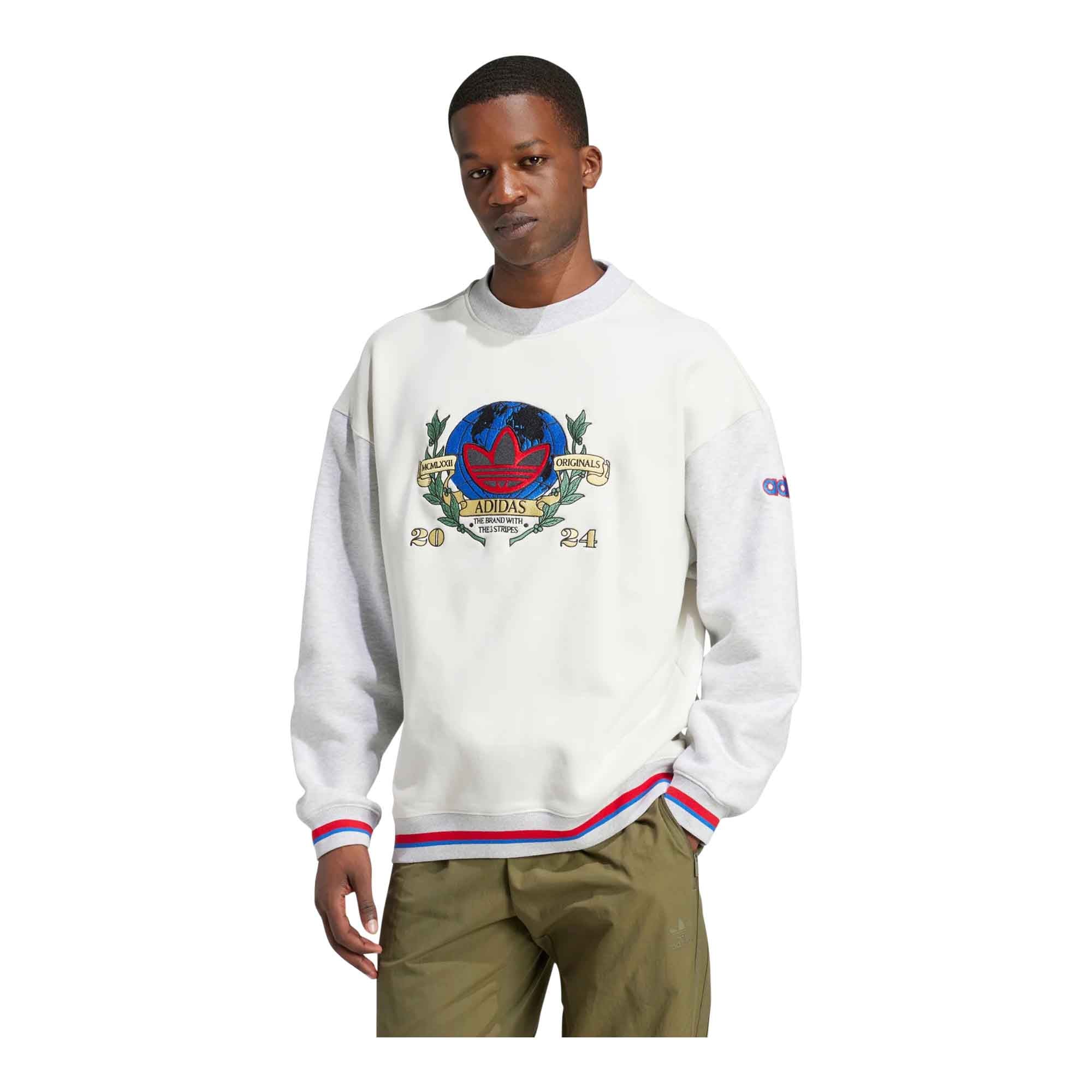 adidas Men s Originals Olympic Crew Sweatshirt