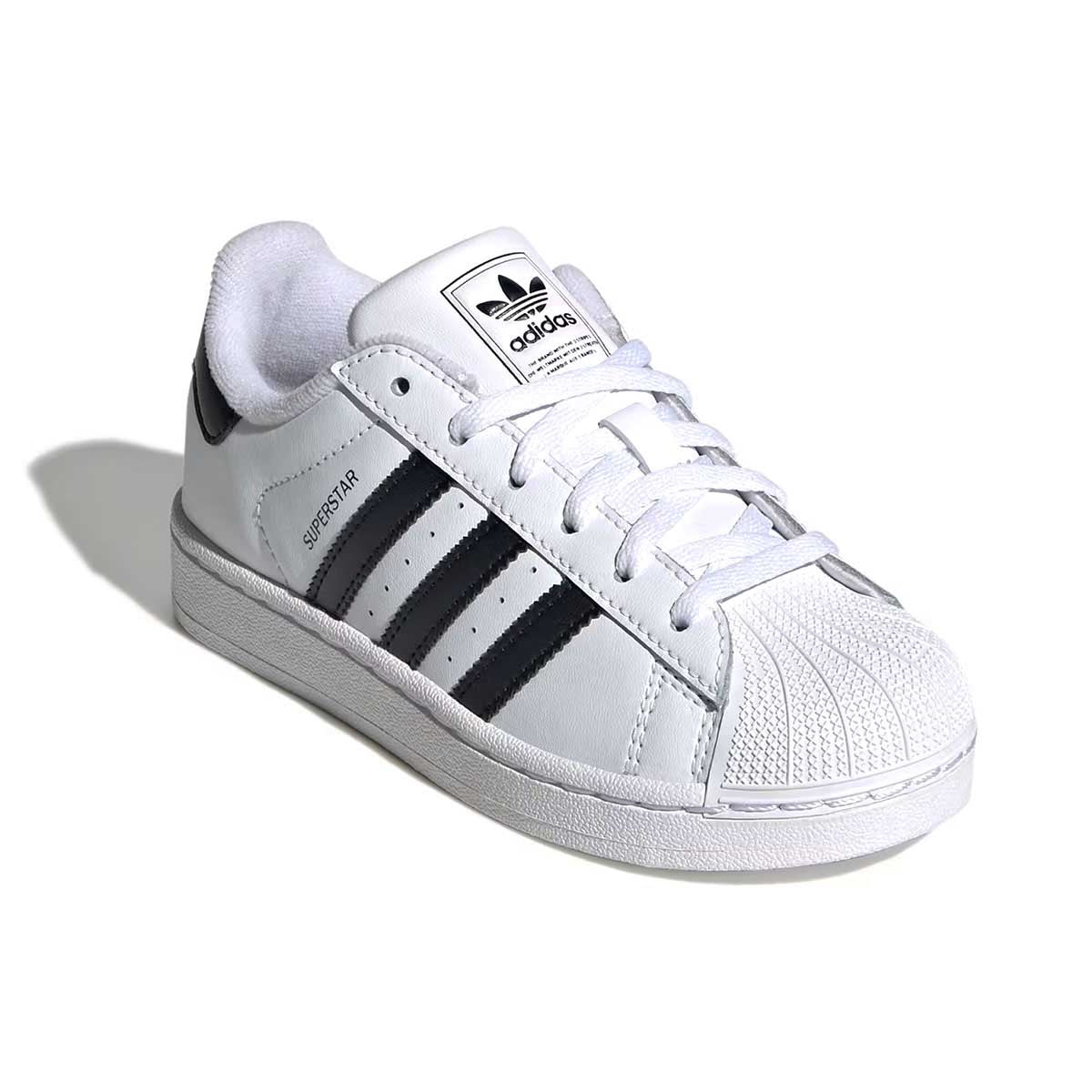 Shop Adidas Superstar II 'White Black' Little Kids' Shoes Kids