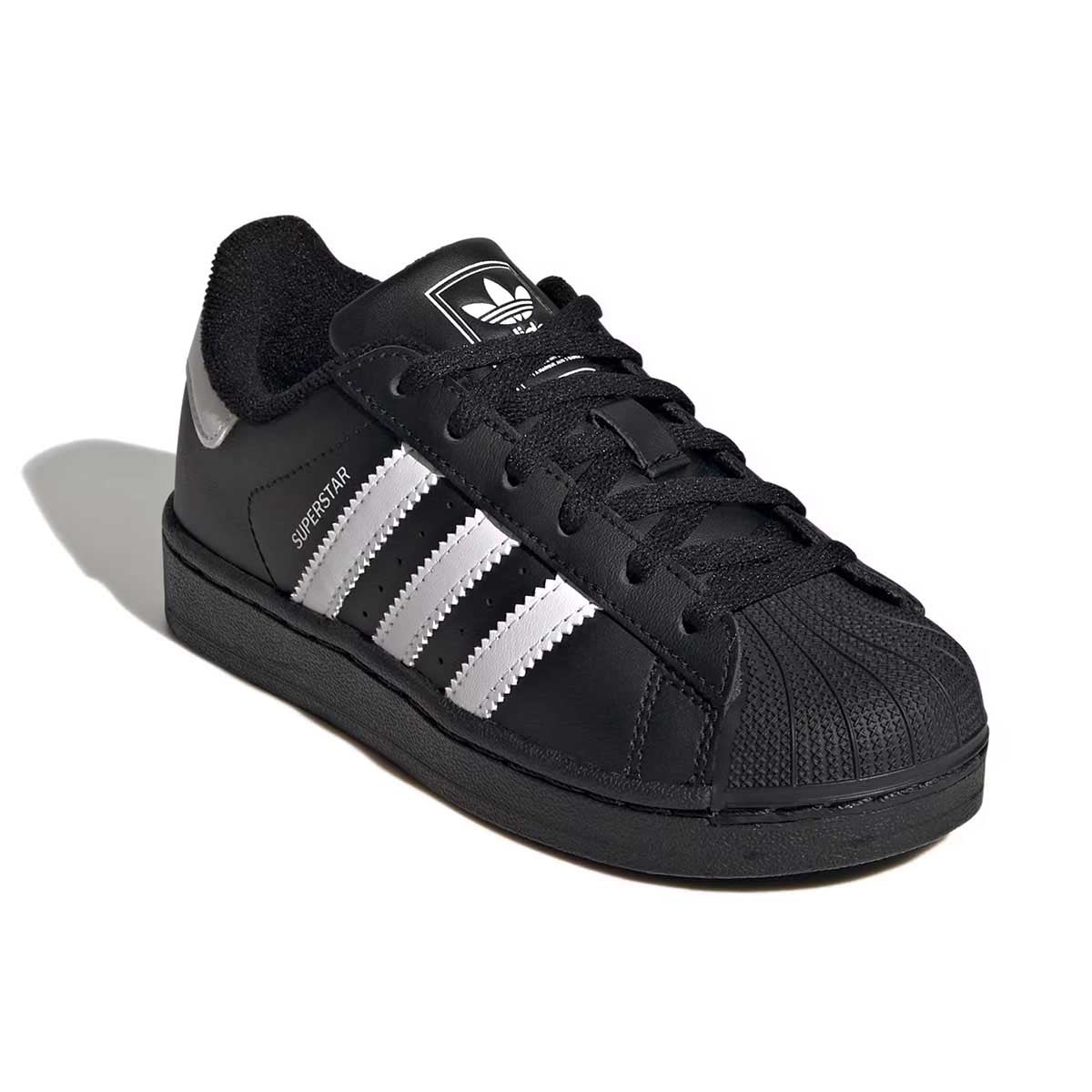 adidas Originals Superstar II Black/White Preschool Kids' Shoes, Size: 11.5 adidas Originals Superstar II Black/White Preschool Kids' Shoes, Size: 11.5
