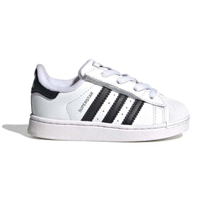 Adidas Superstar II Elastic Lace 'White Black' Toddler Shoes