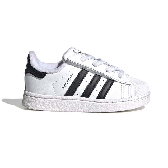 Adidas Superstar II Elastic Lace 'White Black' Toddler Shoes