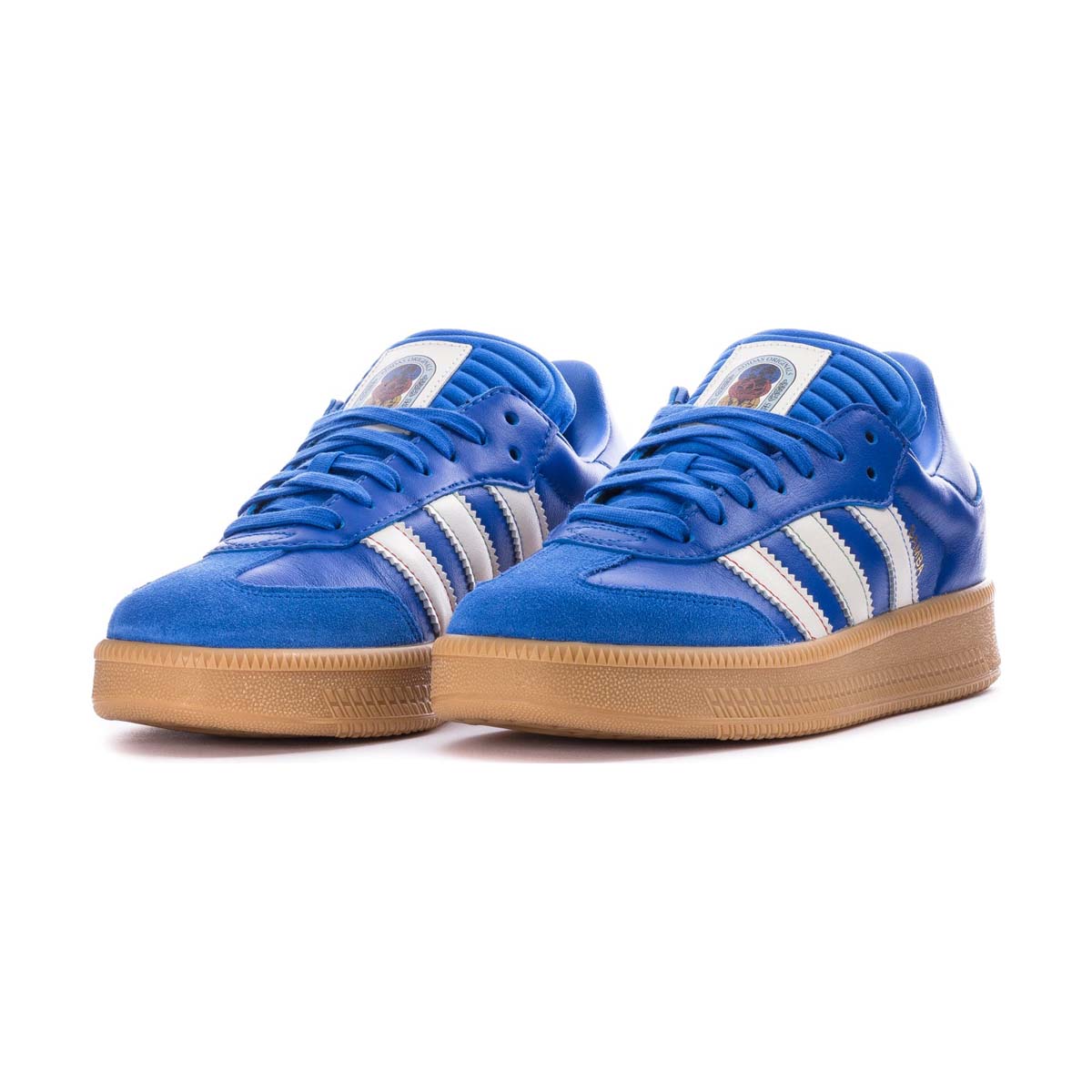 Men's adidas Samba Xlg Shoes - Blue /White /Gum 9 Men's adidas Samba Xlg Shoes - Blue /White /Gum 9