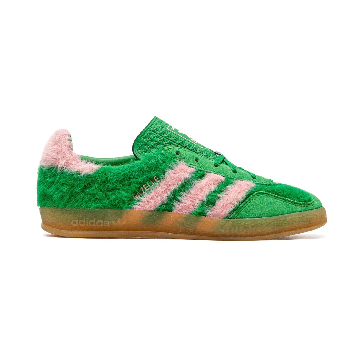 adidas Gazelle Indoor 'Green Glow Pink' Women's Shoes 5 adidas Gazelle Indoor 'Green Glow Pink' Women's Shoes 5