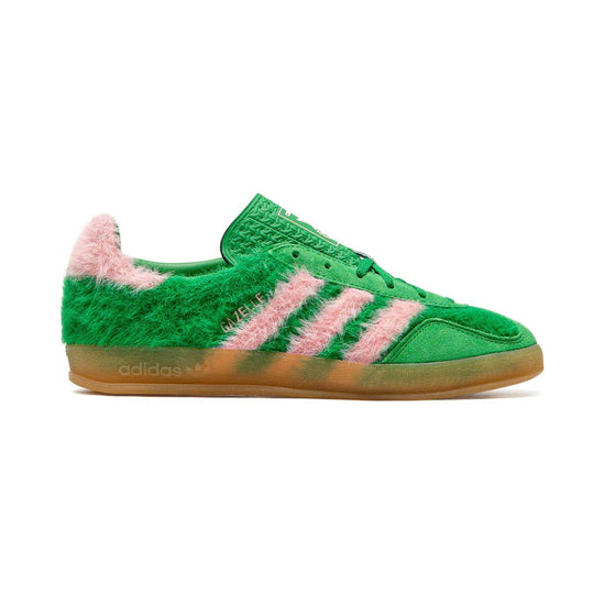 Adidas Gazelle Indoor 'Green Glow Pink' Women's Shoes