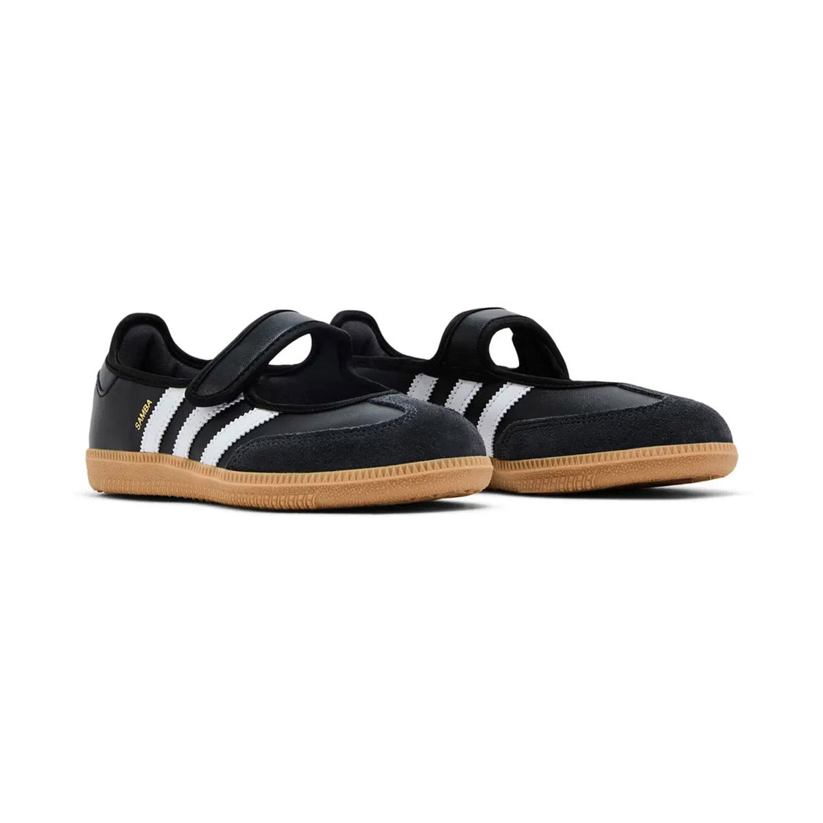Adidas Samba Jane 'Black White Gum' Women's Shoes - New Releases