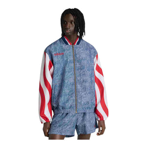 Adidas Denim Graphic Track Top