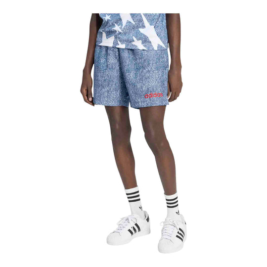 Adidas Graphic Denim Shorts