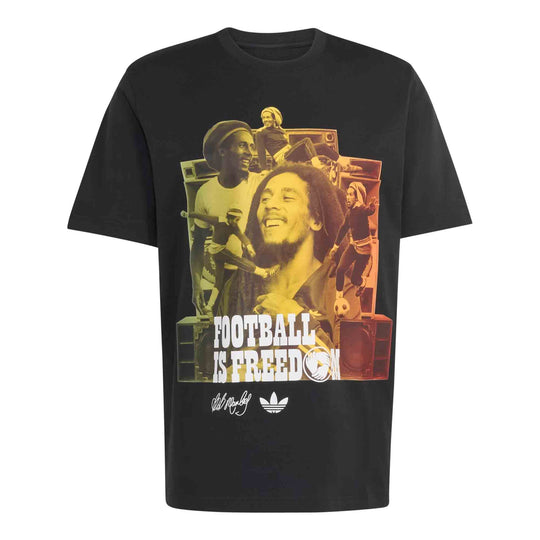 Adidas Bob Marley Originals Black Men's T-shirt