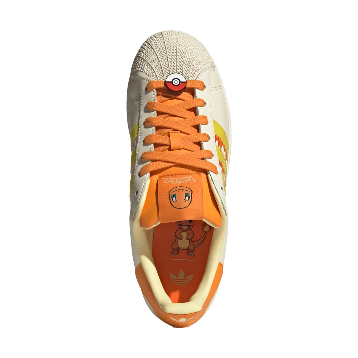 ADIDAS Superstar II 'Pokemon Charmander' Men's Shoes - 