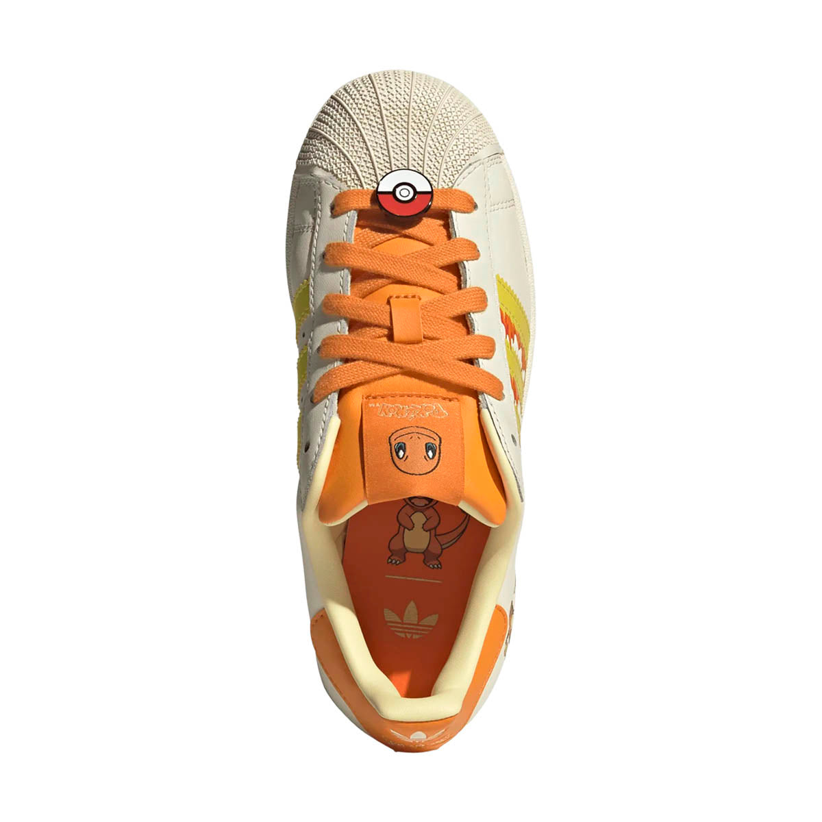 ADIDAS Superstar II 'Pokemon Charmander' Big Kids' Shoes - 