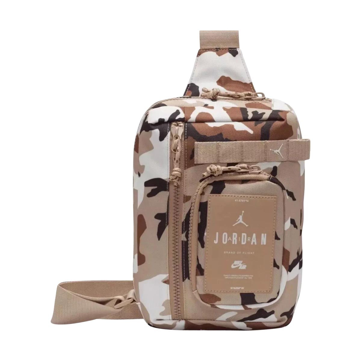 Jordan Hessi' Sand Camo' Crossbody Bag - WOMENS BAGS