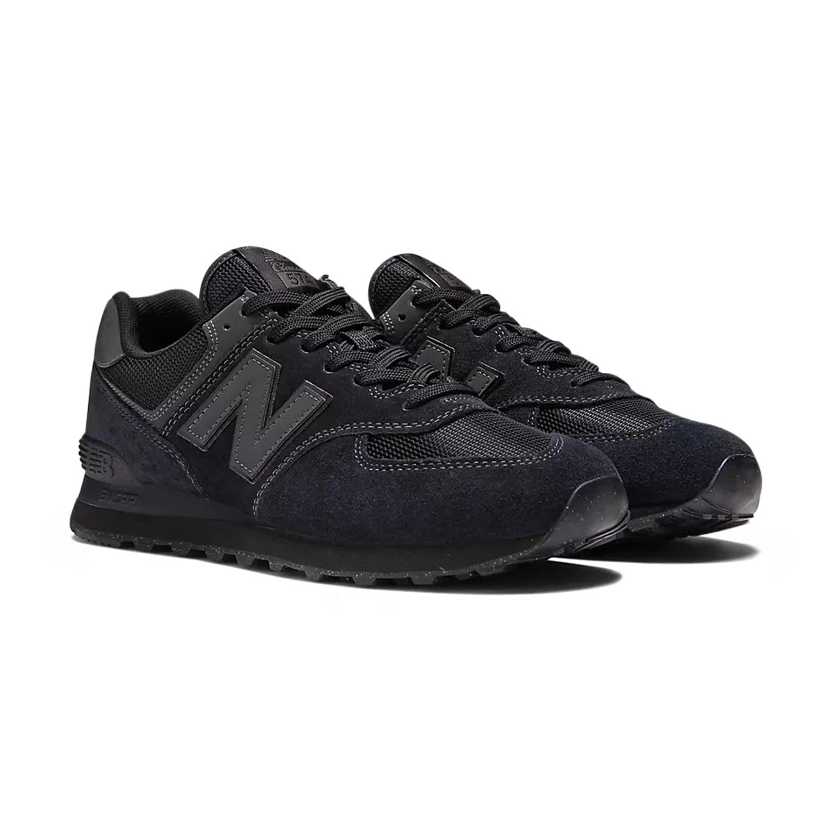 New Balance 574 &#39;Triple Black&#39; Men&#39;s Shoes