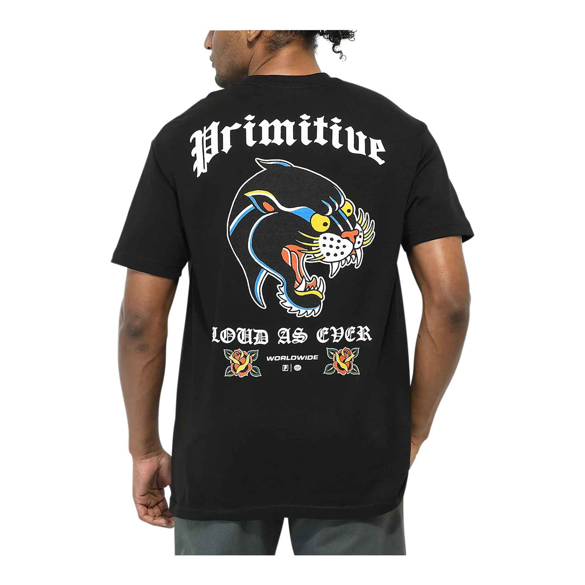 Primitive Streets Hw Black Tee - 