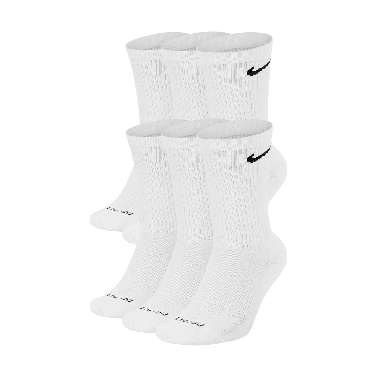 Nike Everyday Plus Cushion Crew Socks (6 pair) - MENS SOCKS