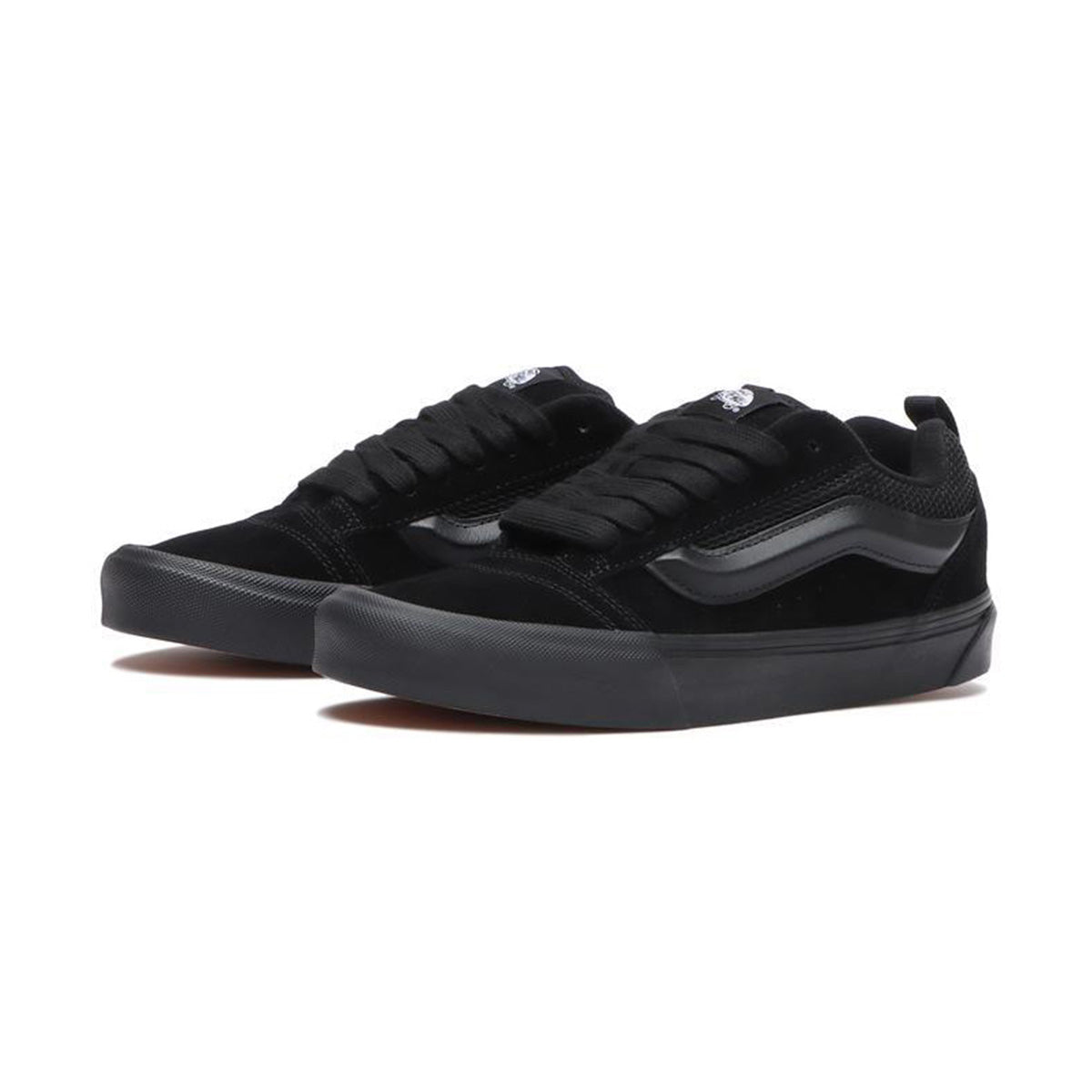 Vans Knu Skool 'Triple Black' Shoes - WOMENS VANS
