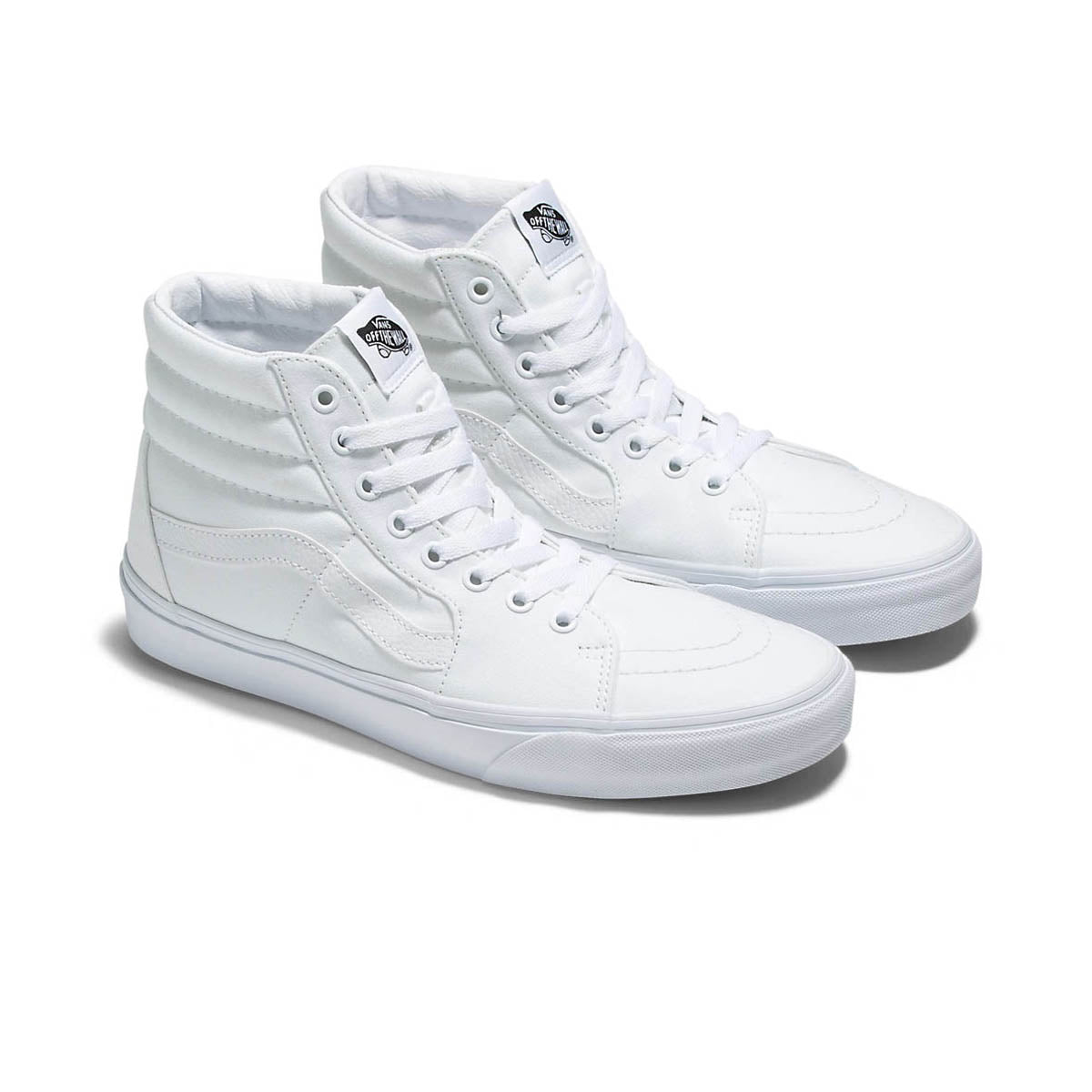 Sk8-Hi Canvas &#39;True White&#39; Unisex Shoes