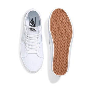 Sk8-Hi Canvas 'True White' Unisex Shoes