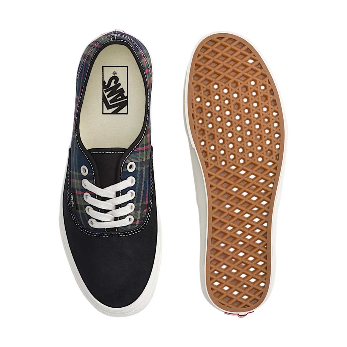 VANS Authentic 'Plaid Black' Men's Shoes - 