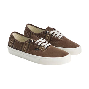 VANS Authentic 'Plaid Vintage Cocoa' Men's Shoes