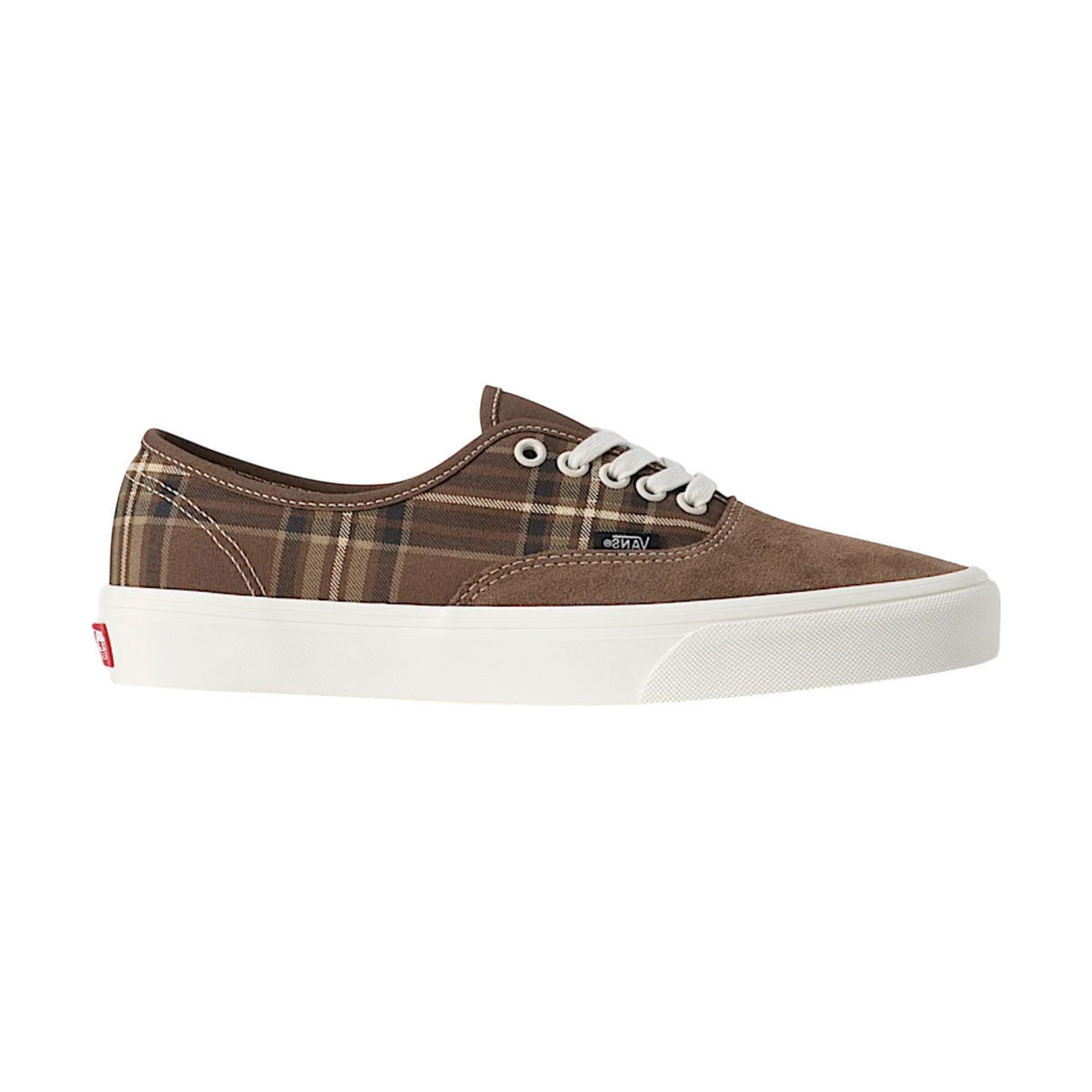 VANS Authentic 'Plaid Vintage Cocoa' Men's Shoes - 