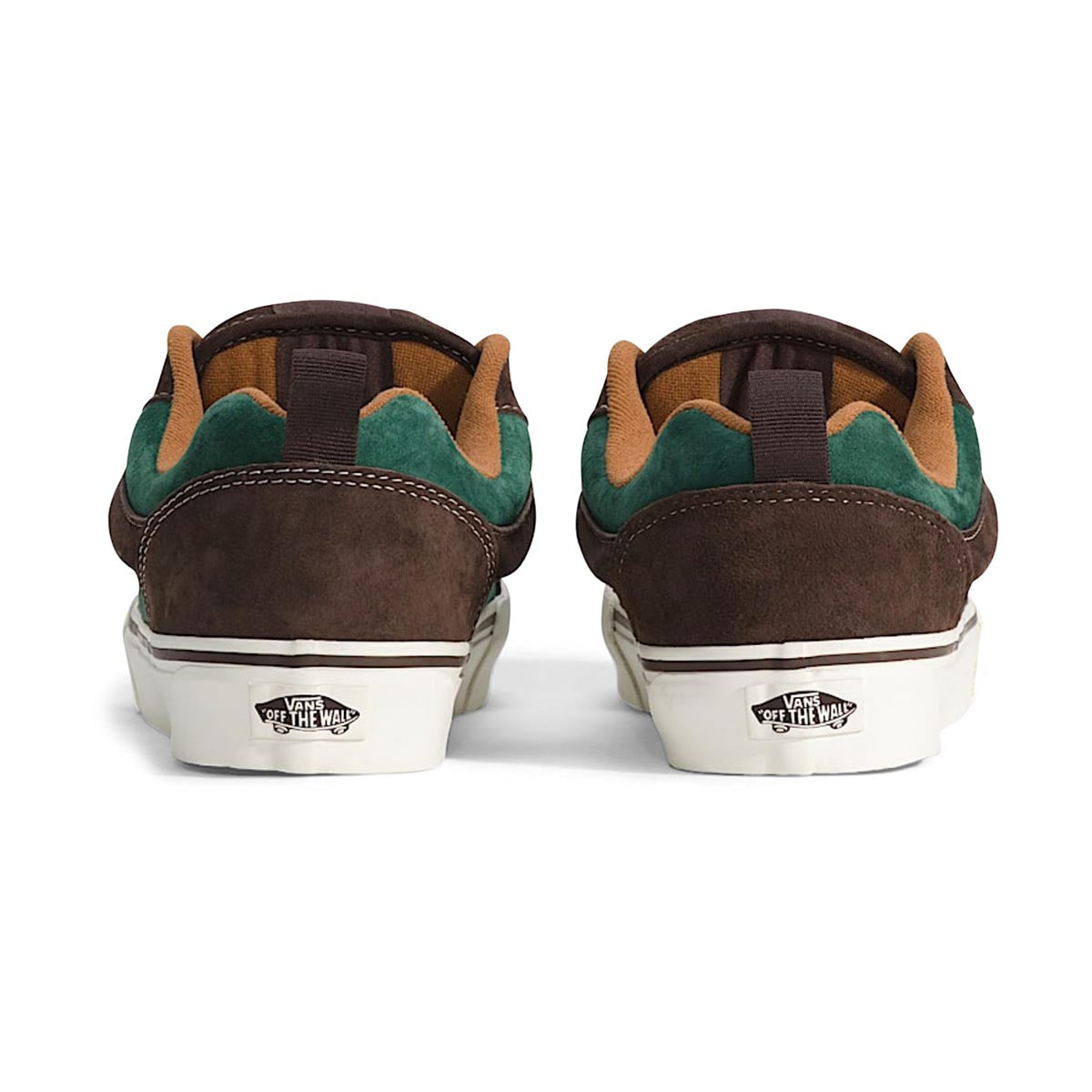 VANS Knu Skool 'Brown Green' Big Kids' Shoes - 