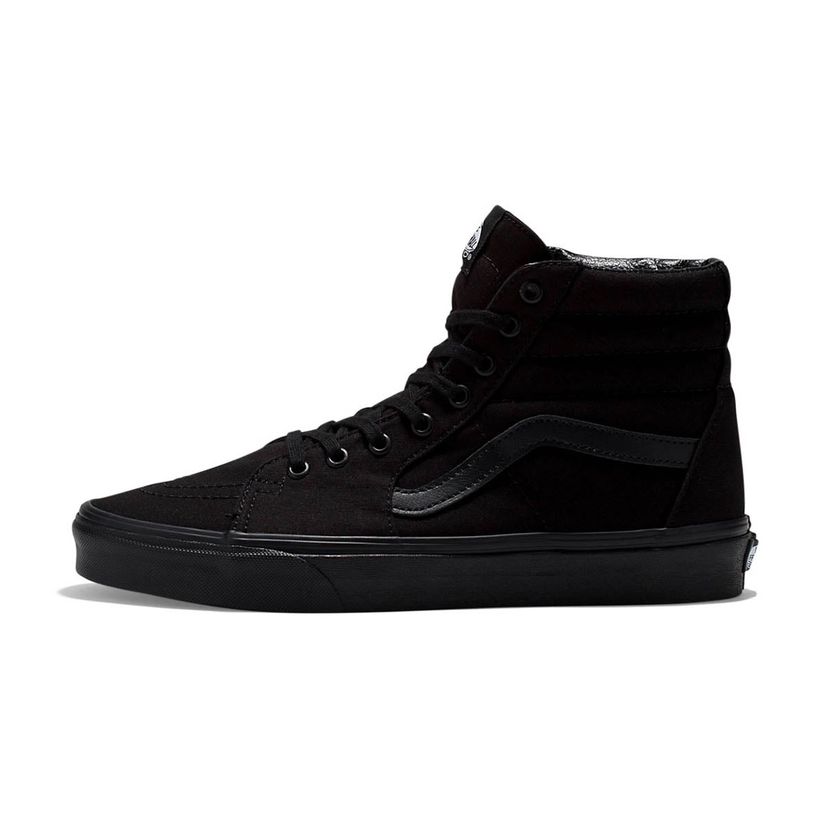 Sk8-Hi Canvas 'True Black' Unisex Shoes - MENS SHOES