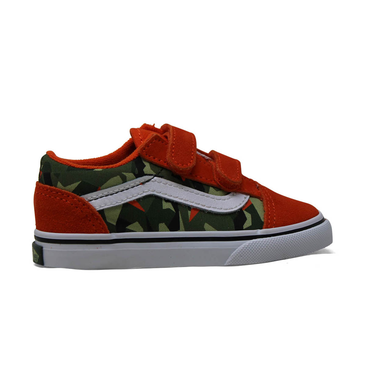 Old Skool V 'Geo Camo Orange' Toddler Shoes - New Releases