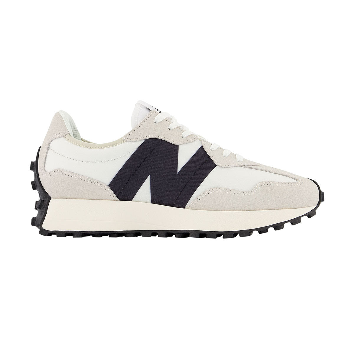 NEW BALANCE 327 'Sea Salt White and Black' Women's Shoes - 