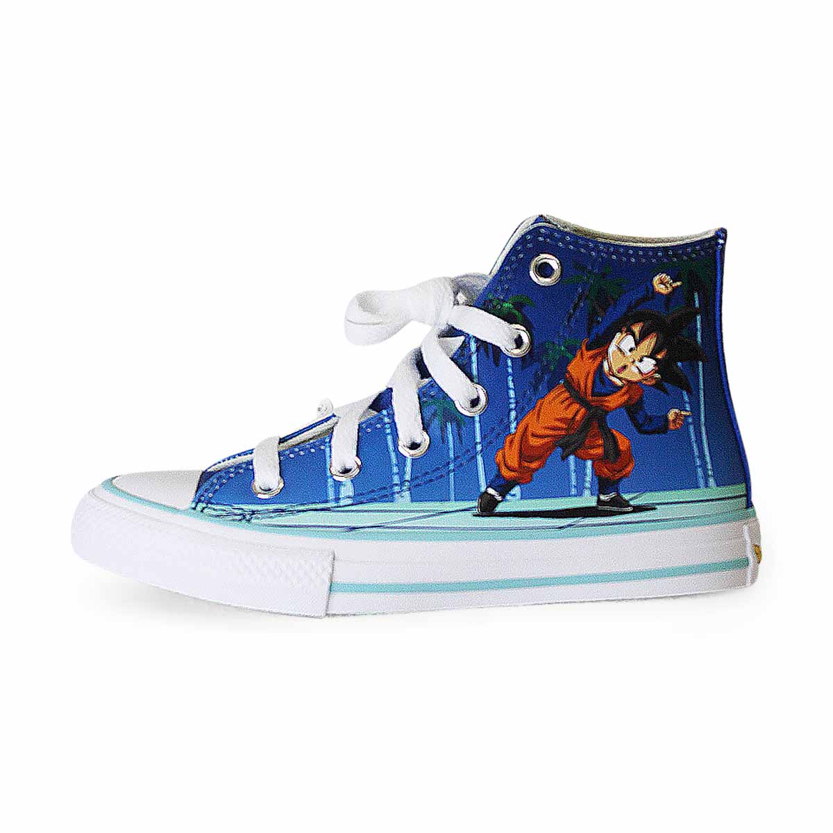 Converse x Dragon Ball Z Chuck Taylor All Star 'Fusion' Little Kids' Shoes - 