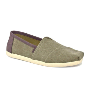 Olive Washed Canvas Men's Classics ft. Ortholite