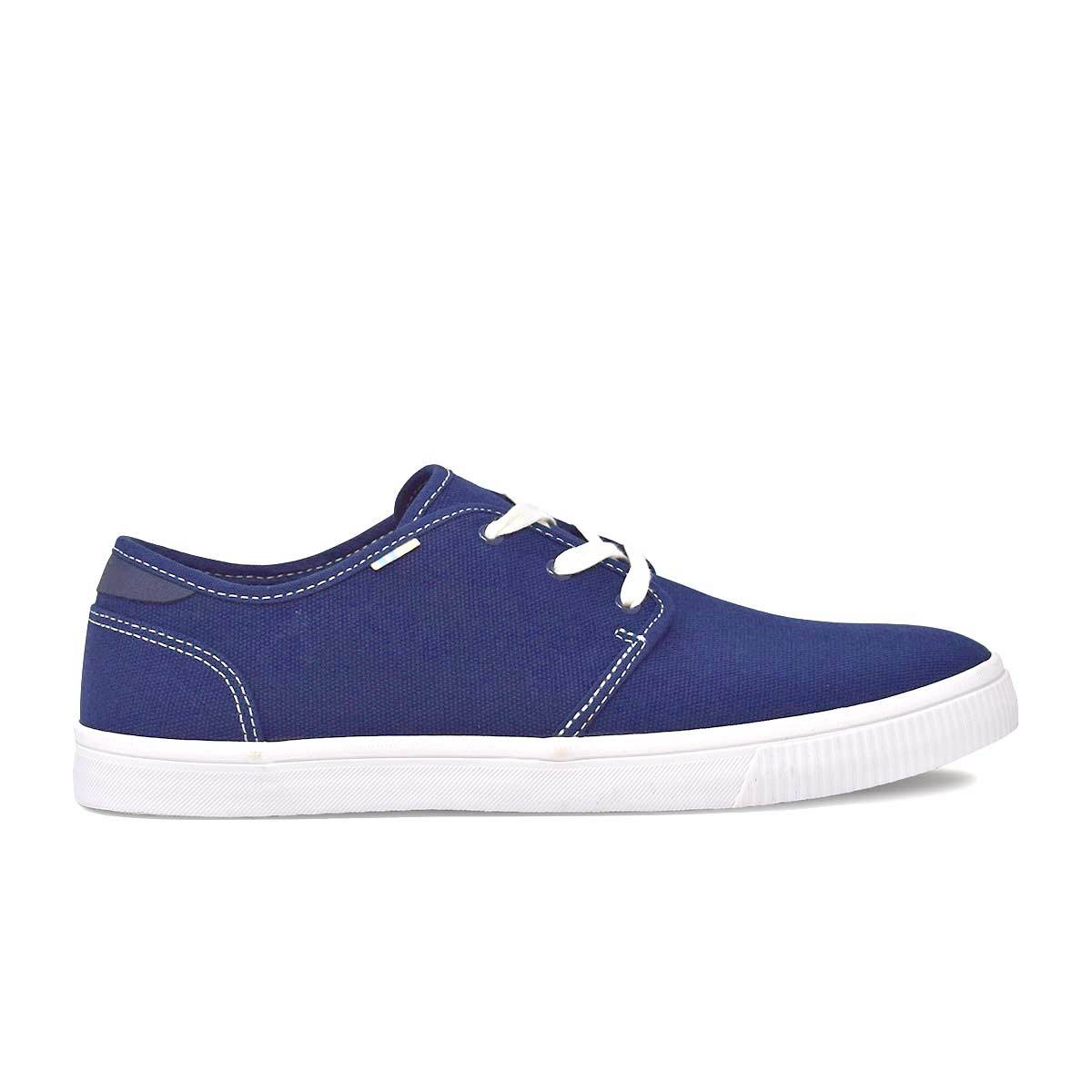 Navy Canvas Men's Carlo Sneakers Topanga Collection - 