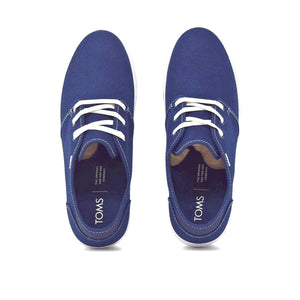 Navy Canvas Men's Carlo Sneakers Topanga Collection