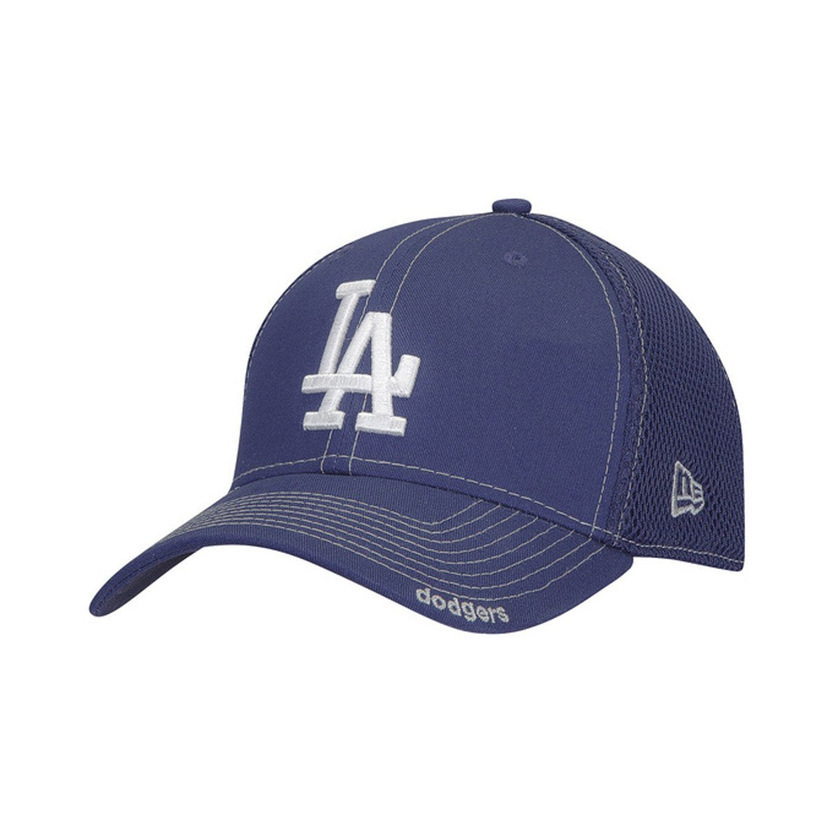 MLB Neo Los Angeles Dodgers Royal Blue 39THIRTY Stretch Fit - WOMENS ACCESSORIES