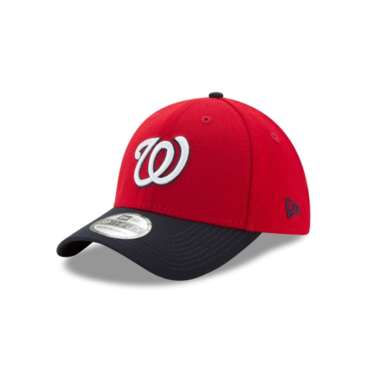 WASHINGTON NATIONALS TEAM CLASSIC 39THIRTY STRETCH FIT RED/BLACK - 