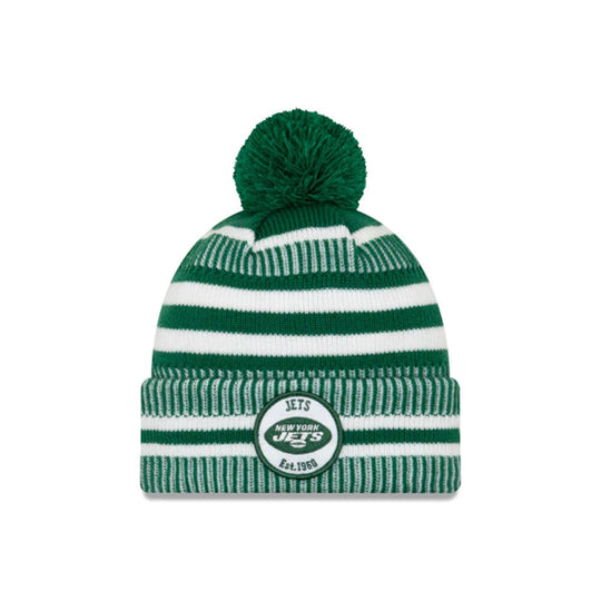 NEW YORK JETS BEANIE_GREEN/WHITE
