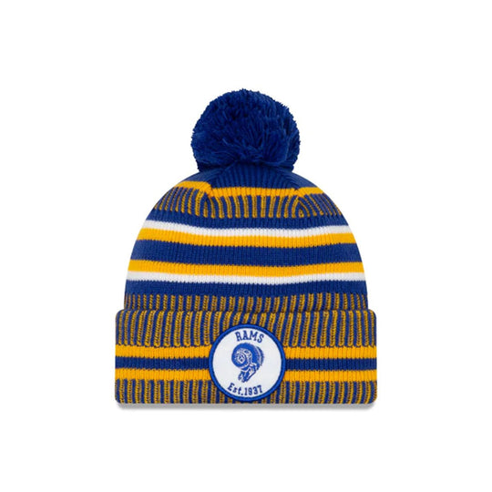 LOS ANGELES RAMS BEANIE BLUE/YELLOW
