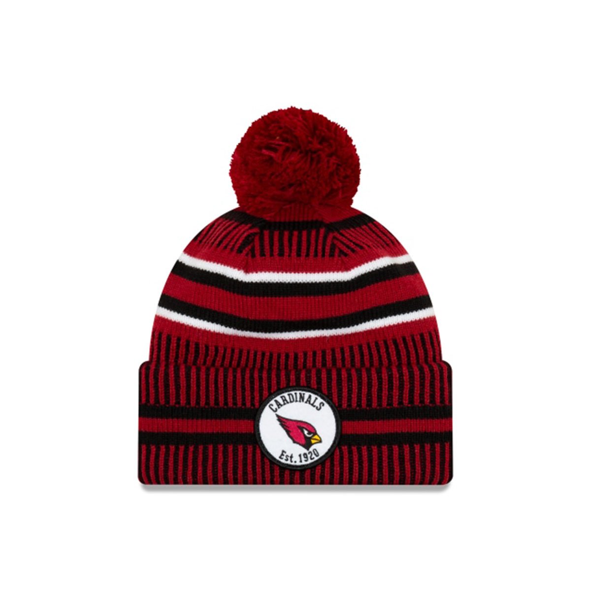 ARIZONA CARDINALS ARIZONA CARDINALS OFFICIAL NFL SIDELINE HOME SPORT KNIT RED/BLACK - 