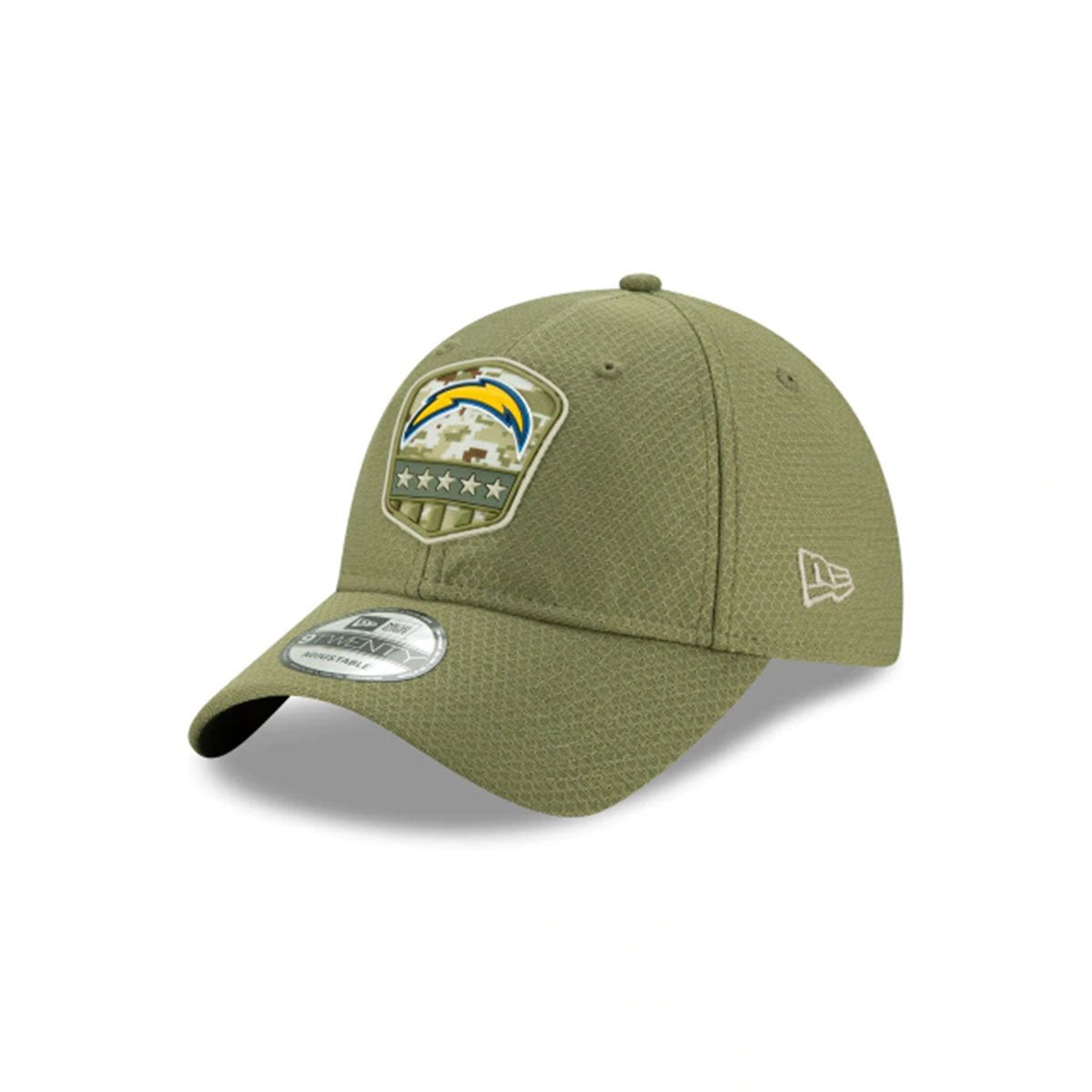 CHARGERS SALUTE TO SERVICE 9TWENTY ADJUSTABLE_GREEN - Baseball Hats for Men