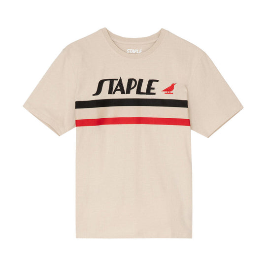 Raceway Emnroidered Stone Tee