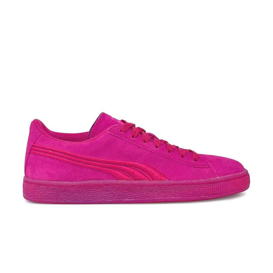 Kids Suede Classic Badge Junior Pink