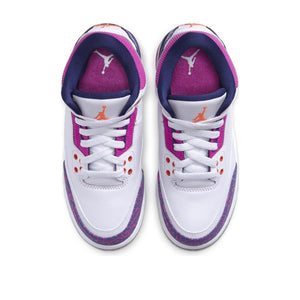 Big Kids Girls' Air Jordan 3 Retro (GS) Shoe