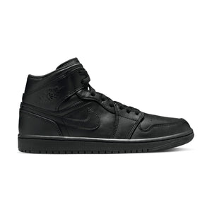 Air Jordan 1 Mid 'Triple Black' Men's Shoes