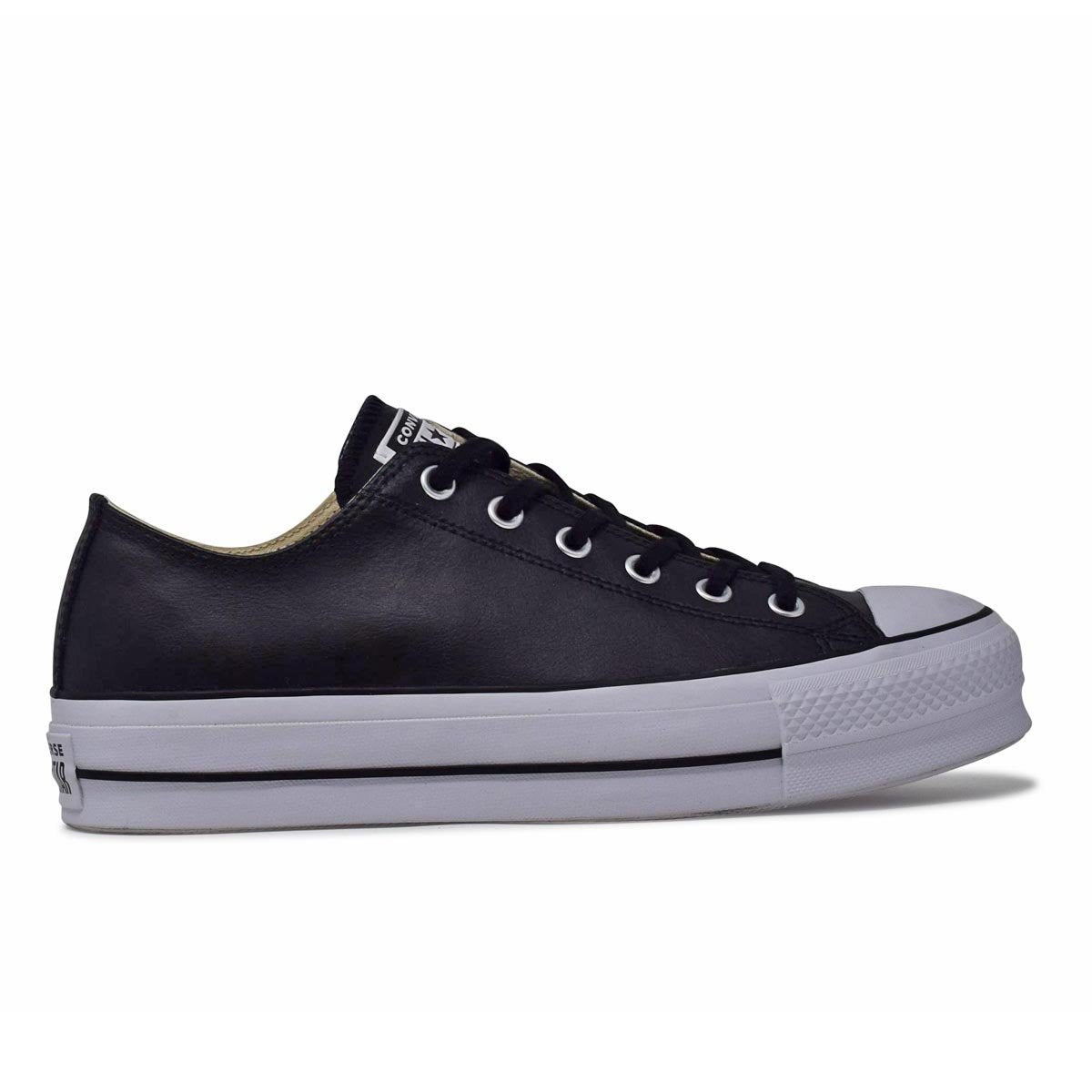 Chuck Taylor All Star Lift Leather Black - 